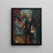 Platform Hayes for a healthy coin - Lenna Dimock Glackens — framed artwork on a wall