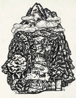Leo Gestel - Berglandschap.webp