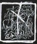 A farmer resting under a tree in a meadow with cows - Leo Gestel — artwork view