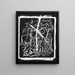 A farmer resting under a tree in a meadow with cows - Leo Gestel — framed artwork on a wall