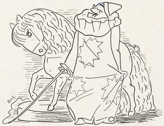 Clown with Horses Painting - Leo Gestel — artwork view