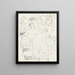 Les Agriculteurs de la moisson travaillent dans les champs - Leo Gestel — framed artwork on a wall