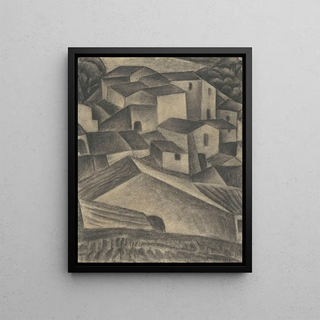 Leo Gestel - Huizen van een Italiaans dorp.webp