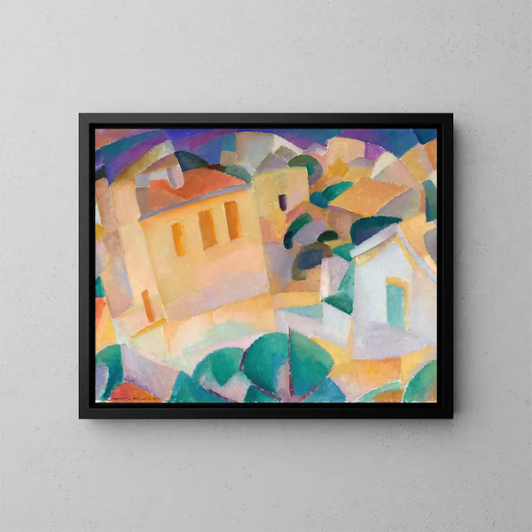 Terreno à Majorque - Leo Gestel — framed artwork on a wall