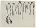 Study of Various Figures - Leo Gestel — artwork view