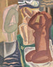 Two women bathing and a silhouette from behind - Leo Gestel — artwork view