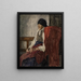Old engraving styrien - Leo Grimm — framed artwork on a wall