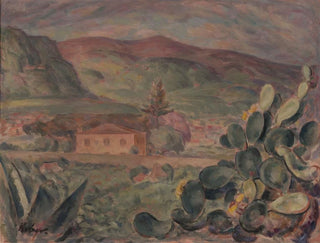 Landscape of the South of France - Leo Kober — artwork view