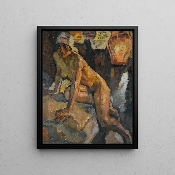 the Sérail - Leo Putz — framed artwork on a wall