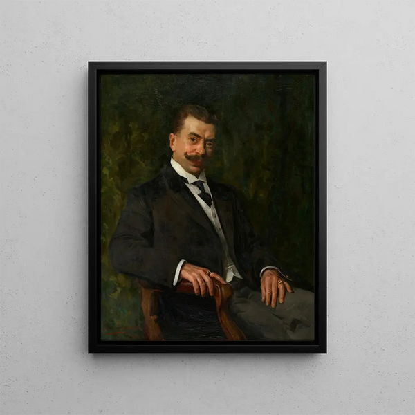 Willem Hendrik van Bilderbeek 1855-1918 - Leo Schaeken — framed artwork on a wall