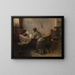 Man Sick - Leo Van Aken — framed artwork on a wall