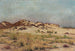 Landscape painting with sand dunes - Leon Delderenne — artwork view
