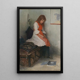 Mauvaises notes - Leon Fortuński — framed artwork on a wall