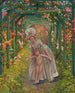 Woman with a naked boy in summer - Léon Kamir - Kaufmann — artwork view