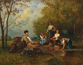 Washing machines - Léon Richet — artwork view