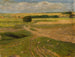 Landscape Painting of Fields - Leon Szpydrowski — artwork view