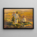Arrachage de betteraves - Leon Wyczółkowski — framed artwork on a wall