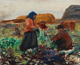 Harvest of Beets II - Leon Wyczółkowski — artwork view