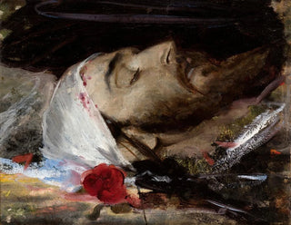Tête du Christ - Leon Wyczółkowski — artwork view