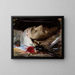 Tête du Christ - Leon Wyczółkowski — framed artwork on a wall