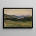 Highland Landscape Painting - Leon Wyczółkowski — framed artwork on a wall