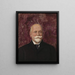 Portrait Painting of Léon Biliński - Leon Wyczółkowski — framed artwork on a wall