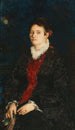 Portrait of a Woman - Leon Wyczółkowski — artwork view