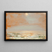 Sea at Poga IV - Leon Wyczółkowski — framed artwork on a wall