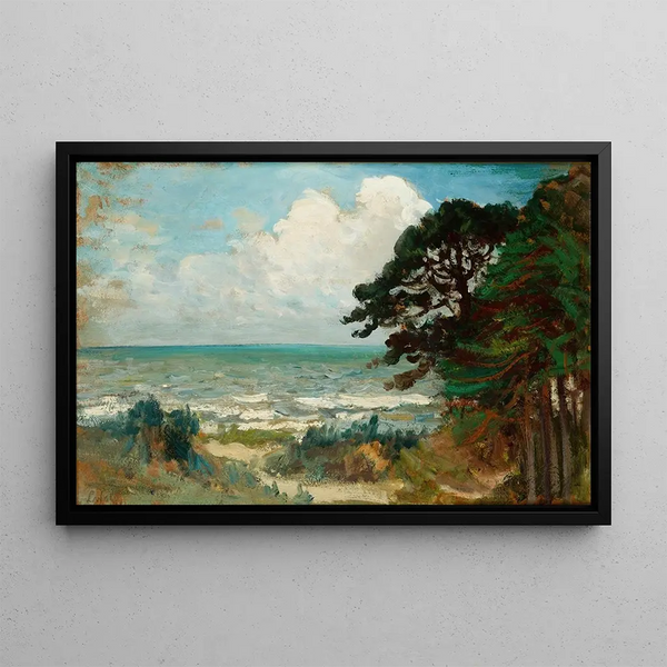 Marine V - Leon Wyczółkowski — framed artwork on a wall