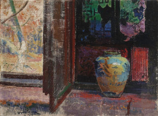 Nature morte painting - Leon Wyczółkowski — artwork view