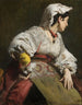 Study of an Italian Woman - Leon Wyczółkowski — artwork view