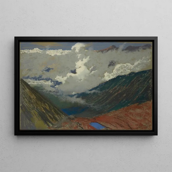 In Memory of Chaubiskiego - Leon Wyczółkowski — framed artwork on a wall