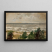 Windy Day Painting - Leon Wyczółkowski — framed artwork on a wall