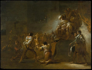 The Judgment of Solomon - Leonaert Bramer — artwork view