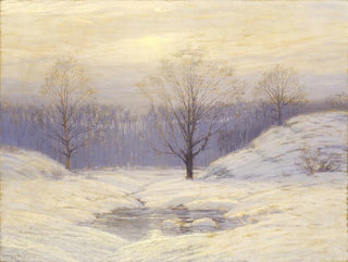 Morning Mist Painting - Leonard Ochtman — artwork view
