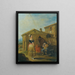 a woman standing in front of a music group - Leonardo Alenza y Nieto — framed artwork on a wall