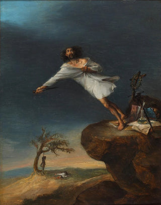 Leonardo Alenza y Nieto - Satire of Romantic Suicide.webp