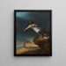Satire of Romantic Suicide - Leonardo Alenza y Nieto — framed artwork on a wall