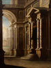 View of the Interior of a Building - Leonardo Coccorante — artwork view