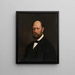 Portrait of Alexandre Branicki - Leonardo Gasser — framed artwork on a wall