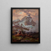 The Matterhorn - Leonardo Roda — framed artwork on a wall