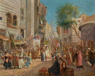 The departure of the mahmal from Cairo - Leonardo de Mango — artwork view