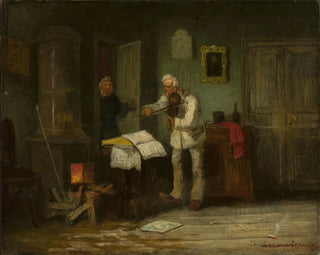The Violinist - Leonid I. Solomatkin — artwork view
