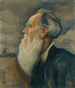 Portrait painting of Leo Tolstoy - Leonid Pasternak — artwork view
