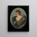 Portrait of Mrs. O. Fränkel - Leonid Pasternak — framed artwork on a wall