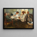 La veille de l'examen - Leonid Pasternak — framed artwork on a wall