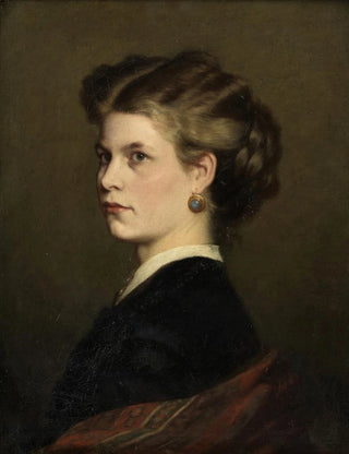 Leopold Carl Mller - Bertha Mller die Schwester des Knstlers.webp
