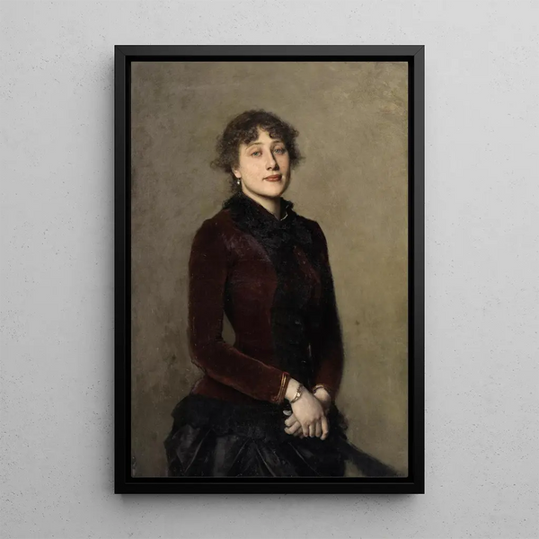 Chiara D'Allaman - Leopold Carl Müller — framed artwork on a wall