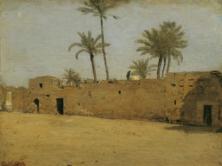 The Village of Matarije - Leopold Carl Müller — artwork view