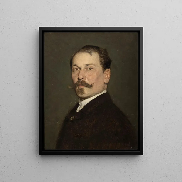 Viktor Tilgner sculptor - Leopold Carl Müller — framed artwork on a wall